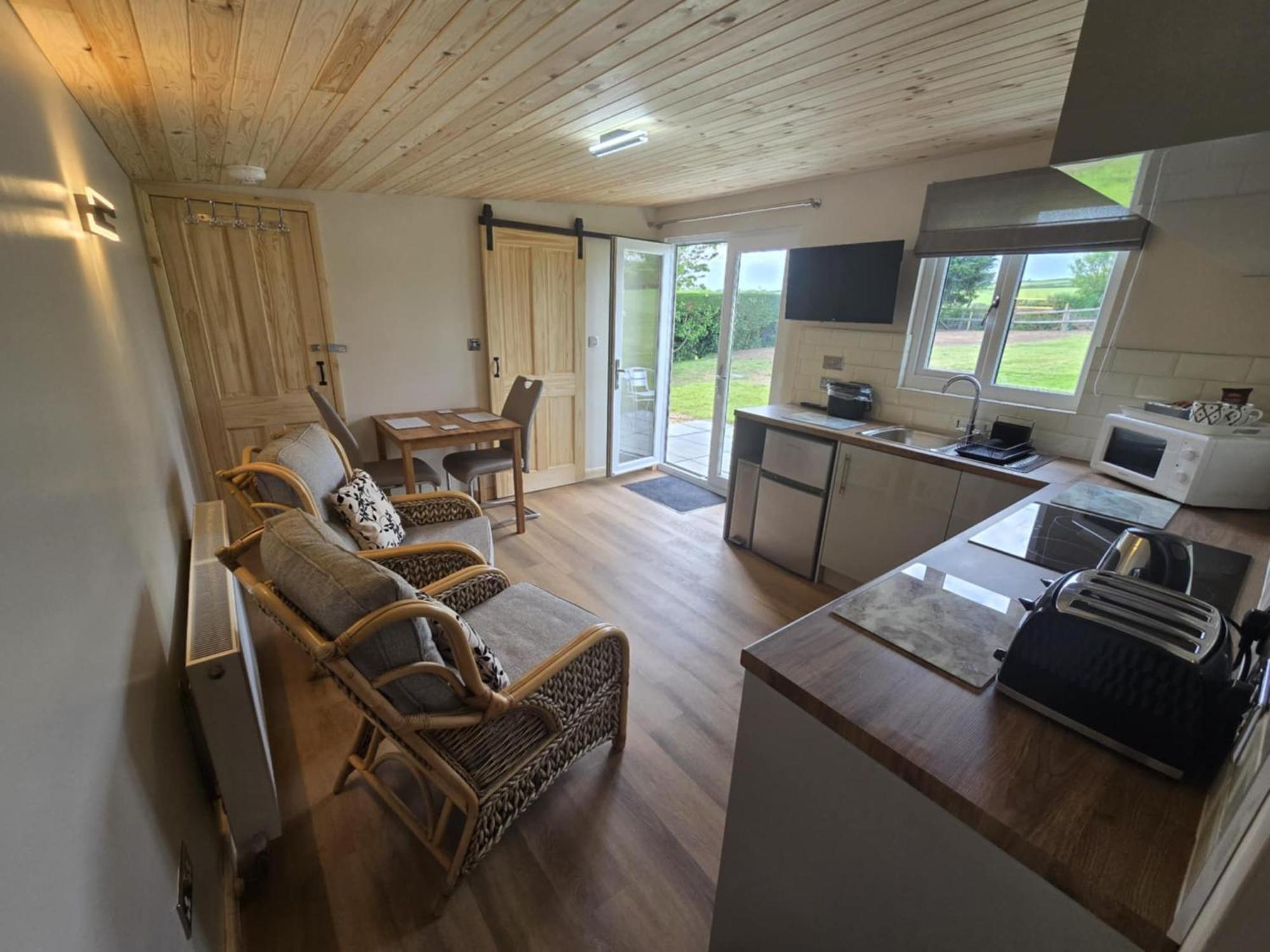 Dunroaming Cabin Pendine Exterior foto